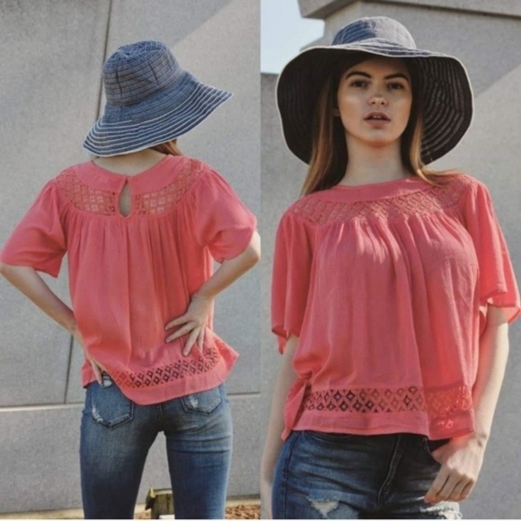 Love Riche Tops - Boho Blouse by Loveriche Size M